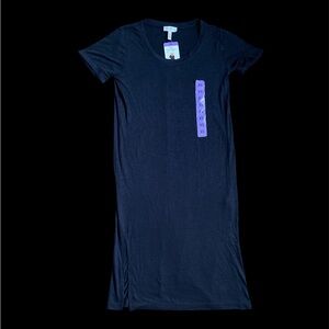 Jessica Simpson Black Mididress